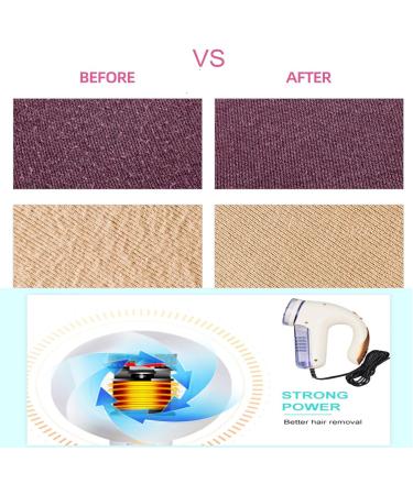 Best Fabric Shaver for Furniture & Clothes | Lint Remover Sweater Defuzzer & Long Cord | Remove Lint Balls Pills & Bobbles - Buy Online on SooperMarket.com
