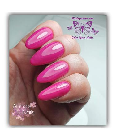 5G Premium NEON Pink Color Gel - High-Coverage UV Gel for Nail Modeling - International Shipping Available - Buy Online on SooperMarket.com
