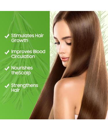 100% Pure Natural Rosemary Oil - Multipurpose Hair Oil for Growth Nourishing Scalp & Strengthening Hair - Buy Online on SooperMarket.com