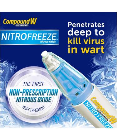 Compound W Nitrofreeze Wart Remover System - 1 Count - For Treatment & Common/Plantar Wart Removal - Buy Online on SooperMarket.com