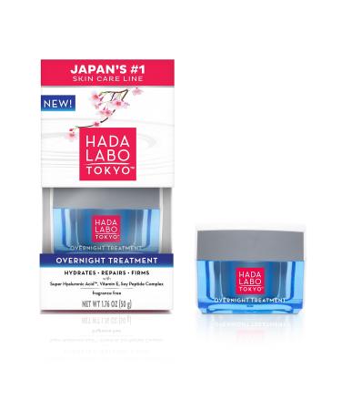 Hada Labo Tokyo Overnight Treatment - 1.76 oz Container