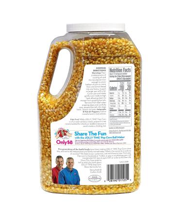 JOLLY TIME Gourmet Yellow Popcorn Kernels - 12.5 lb Jug for Popcorn Machines - 12.5 lb Pack of 1 - Buy Online on SooperMarket.com