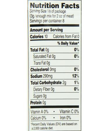 Chi Chi's Fiesta Restaurante Seasoning Mix 0.78oz (Pack of 24) - Authentic Mexican Flavor - Buy Online on SooperMarket.com