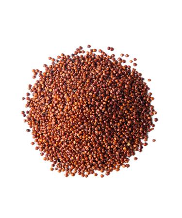 Organic Red Quinoa 1.5 lbs - Ancient Whole Grain Seeds | Raw, Sproutable, Kosher, Vegan | Sirtfood | Bulk Supply | Essential Amino Acids & Minerals | Quick-Cooking | Ideal for Salads - Buy Online on SooperMarket.com