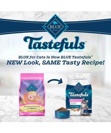 Blue Buffalo Tastefuls Sensitive Stomach Adult Dry Cat Food - Chicken & Brown Rice 7lb Pack - Buy Online on SooperMarket.com