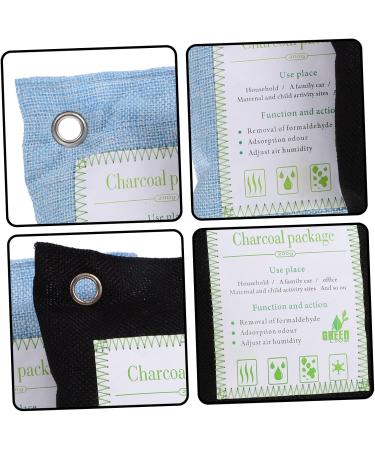 Minkissy 2 Pack Charcoal Bags - Car Odor Removal & Natural Freshener for Home - Odor Absorber for Vehicles - Buy Online on SooperMarket.com