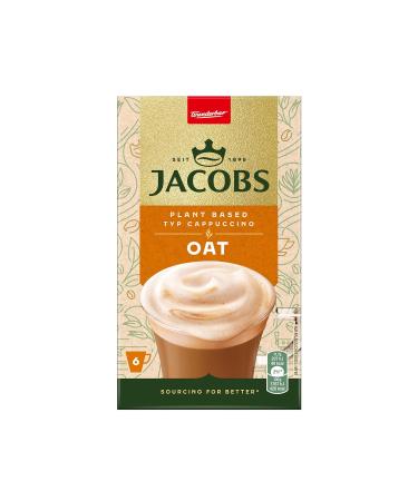 Buy Jacobs OAT Cappuccino Coffee - 30 Sticks 5 Packs of Instant Oat Drink - International Shipping Available - Buy Online on SooperMarket.com