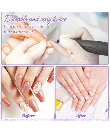 Peowuieu 3 Pieces Nail Carbide 5 in 1 Bit Multi-Function Tapered Shaping Nail Drill Carbide Nail Drill Bit Use for Both Left - Buy Online on SooperMarket.com