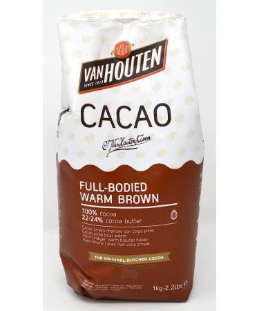 Van Houten - Full-Bodied Warm Brown Cocoa Powder (22-24% cocoa butter) 1kg