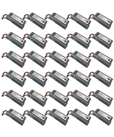 WELLVEUS 30 Pack MR-J3BAT Battery for MELSERVO MR-J3BAT for ER6VC119A/B 3.6V 2000mAh