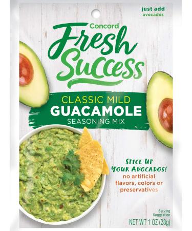 Concord Foods - Classic Mild Guacamole Mix 18 PK, 1 oz