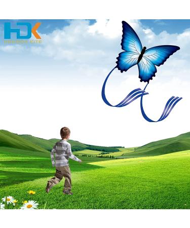 HENGDA Butterfly Kite for Kids & Adults - Outdoor Single Line Kite with Flying Tools - Buy Online on SooperMarket.com