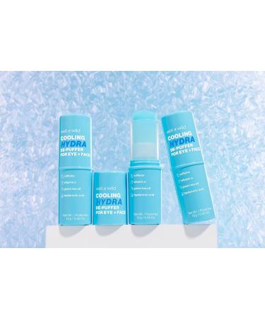 Wet n Wild Cooling Hydra De-Puffer Cooling Balm Stick to Brighten and Refresh Under Eyes and Improve Skin Smoothness Infused with Hyaluronic Acid Caffeine and Probiotic Travel Friendly - Buy Online on SooperMarket.com