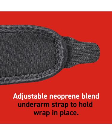 Tensor Shoulder Hot Cold Wrap 208612-CA Adjustable 1 Wrap 2 Gel Packs Black Compress + Wrap - Buy Online on SooperMarket.com