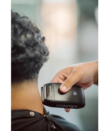 Supreme Trimmer Vader & CRUNCH Foil Shaver Kit | Professional DLC T-Blade Beard Trimmer ST3778 & Waterproof IPX6 Shaver Set | Black Barber Haircutting Tools for Precision Grooming - Buy Online on SooperMarket.com