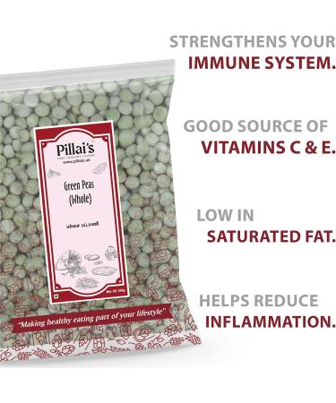 Pillai's Green Peas (Whole) - 250g - Buy Online on SooperMarket.com