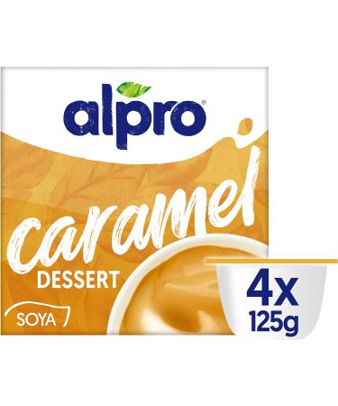 Alpro Soya Dessert Soft Caramel 4 x 125g