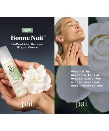 PAI SKINCARE London | BONNE NUIT BioPeptide Renewal Night Cream - Clinically Proven to Reduce Fine Lines & Boost Hydration Overnight - 50ml - Buy Online on SooperMarket.com