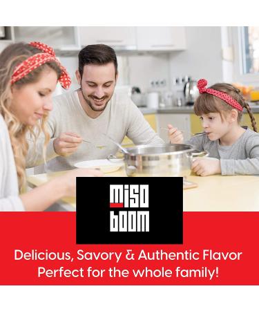 Miso Boom Red (Aka) Miso Soybean Paste 2.2 lb - Non-GMO, No MSG, Vegan - Buy Online on SooperMarket.com