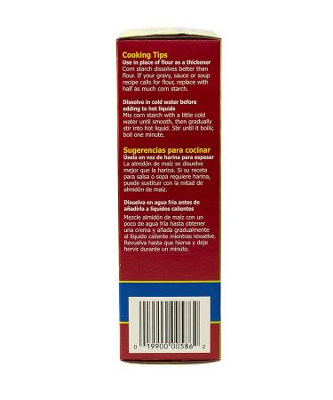 Clabber Girl Corn Starch 16 Ounce - Pack of 12 | High-Quality Thickening Agent - Buy Online on SooperMarket.com