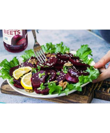 Gefen Sliced Pickled Beetroots 480ml (Pack of 2) | Sweet & Tangy Great Salad Topper Non GMO Certified Kosher (Including Passover) - Buy Online on SooperMarket.com