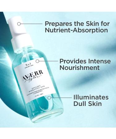 Averr Aglow Opulent Hydration Dew - Daily Face Moisturizer & Healing Mist | Natural Mineral Solution for Hydrating & Refreshing Skin - Buy Online on SooperMarket.com