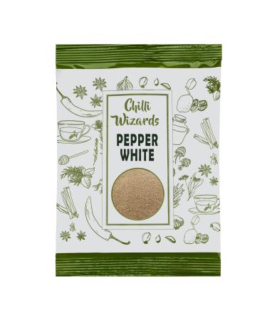 Ground White Pepper 100g - Chilli Wizards