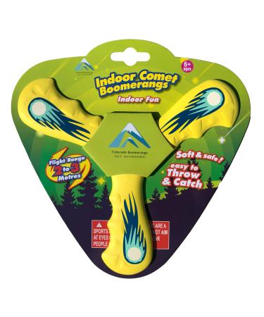 Comet Boomerangs - Stiff Foam for Safe, Indoor Boomerang Fun!