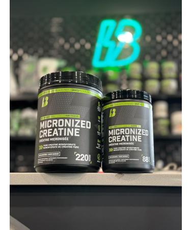 Micronized Creatine Monohydrate - 1100g - 220 Servings - BULL Nutrition - Buy Online on SooperMarket.com