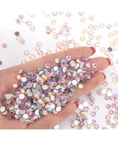 2160pcs Rhinestones for Nails - Crystal LT. Rose AB | SS20 Nail Art - Perfect for DIY Designs - Buy Online on SooperMarket.com