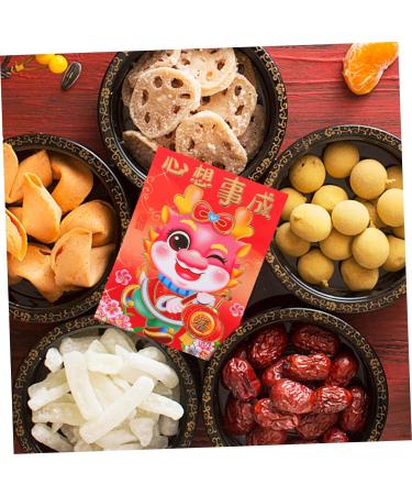MAGICLULU 60pcs Year of The Dragon Red Envelope Money Gift Cash Packets Chinese Red Packets Money Pocket Spring Festival Red Pocket Lunar New Year Envelopes Gift Bag Chinese Style Paper - Buy Online on SooperMarket.com