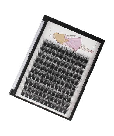 Bodermincer 120 Wide Cluster 3D Effect Eyelash Extensions 8MM - Home False Lashes - Buy Online on SooperMarket.com