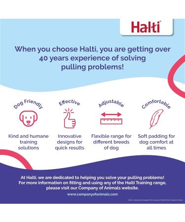 Halti Head Harness for Medium Dogs - No-Pull Leash Solution Adjustable & Comfortable Red Design - Buy Online on SooperMarket.com