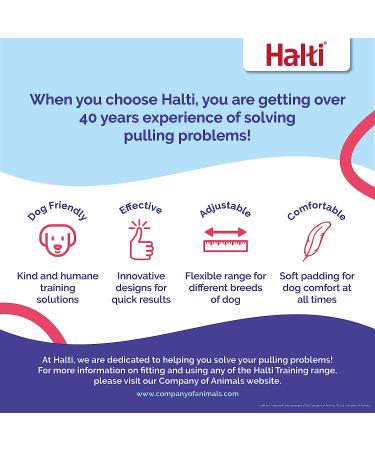 HALTI Double Guide - Multifunctional Dog Leash for Training & Walking | Light Padded Neoprene | Ideal for Puppies (Small Red 2m) - Buy Online on SooperMarket.com