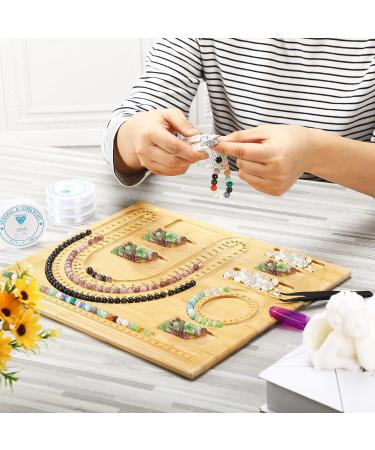 Jutom Bead Design Board and Measuring Mat Set - Craft Supplies for DIY Jewelry Making - Buy Online on SooperMarket.com