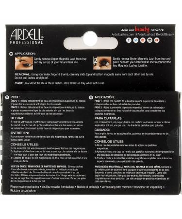 Ardell Professional Magnetic Double Wispies Lashes - 2 Pack Black (AMLD-2pk) - Buy Online on SooperMarket.com