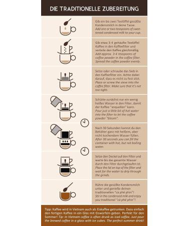 Buy Vietnamese Coffee Starter Set - High Quality Hoa & Traditional Beans | Vietbeans - Buy Online on SooperMarket.com