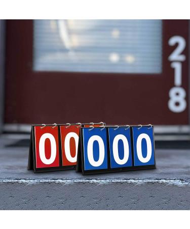 Bluecell Portable Table Top Scoreboards - Set of 2 for Volleyball, Basketball, Table Tennis - Buy Online on SooperMarket.com