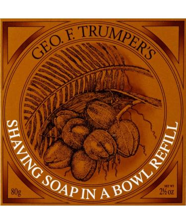 Geo F Trumper Coconut Shaving Soap Refill (80g) 80 g (Pack of 1)