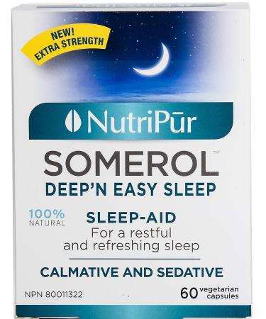 Nutripur Somerol - Sleep Aid 60 vegetarian capsules