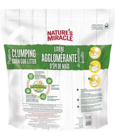 Nature's Miracle Premium Corn Cob Litter 18lbs 8.1 kg Bilingual Packaging - Buy Online on SooperMarket.com