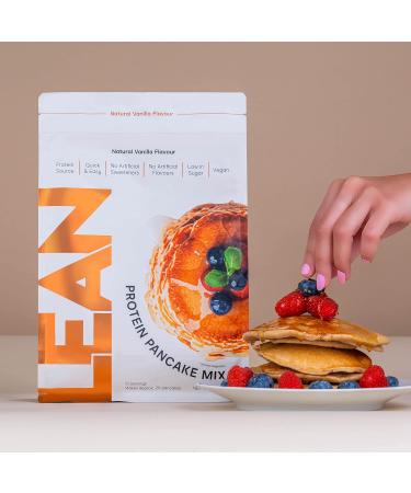 LEAN with Lilly Vegan Protein Pancakes - Natural Vanilla Flavour 500g - Buy Online on SooperMarket.com