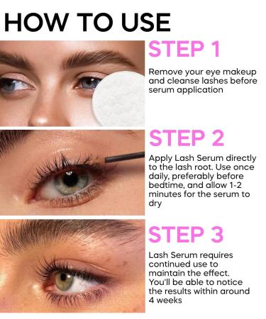 Stacy Lash Growth Serum | Eyelash Enhancing Serum for Longer Thicker Lashes & Brows | International Shipping Available | 0.17fl.oz (5ml - Buy Online on SooperMarket.com