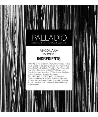 Palladio Maxxxlash Lengthening Mascara - Black | Long-lasting formula for dramatic lashes - Buy Online on SooperMarket.com