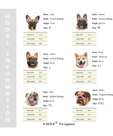 iChoue Lightweight Dog Raincoat Hooded Jacket for French Bulldog Shiba Inu - Blue/Size M - Buy Online on SooperMarket.com