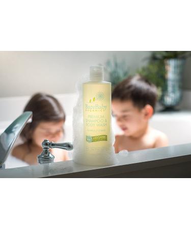 Organic Baby Shampoo & Body Wash with Aloe, Cucumber, Citrus Essential Oils - Gentle, Tear-Free, Eczema Friendly - 17.9 oz - Buy Online on SooperMarket.com