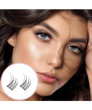 Natural Lash Clusters - 120pcs Wispy Eyelash Extensions (10-12mm) | Thick C Curl DIY False Eyelashes for Beginners | Thin Band Individual Lashes - Buy Online on SooperMarket.com