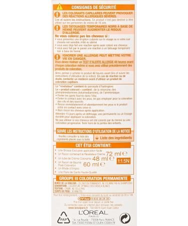 L'Or al Paris - Excellence Age Perfect permanent hair color band & very white color 7 31 caramel blond - Buy Online on SooperMarket.com