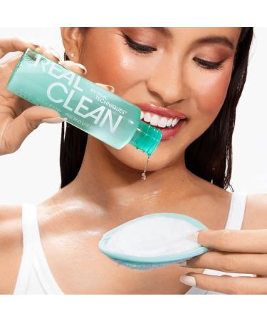 Real Techniques In-The-Clear Eye Makeup Remover - Gentle Vegan Cruelty-Free with Hyaluronic Acid & Vitamin C - 4 fl. oz - Buy Online on SooperMarket.com