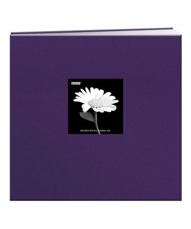 Pioneer Book Cloth Cover Post Bound Album 12X12  Grape Purple